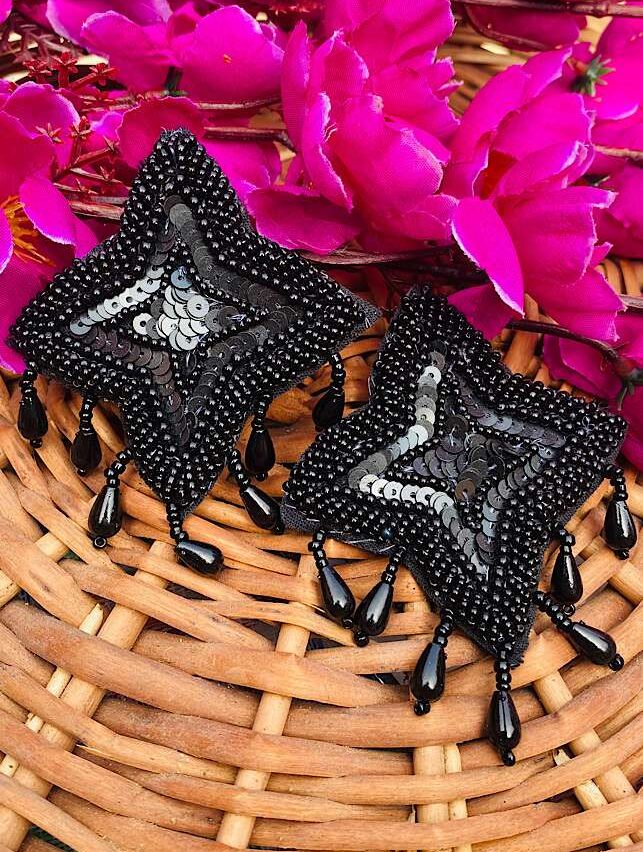 Tribal Handmade- Sparkling Star Earings