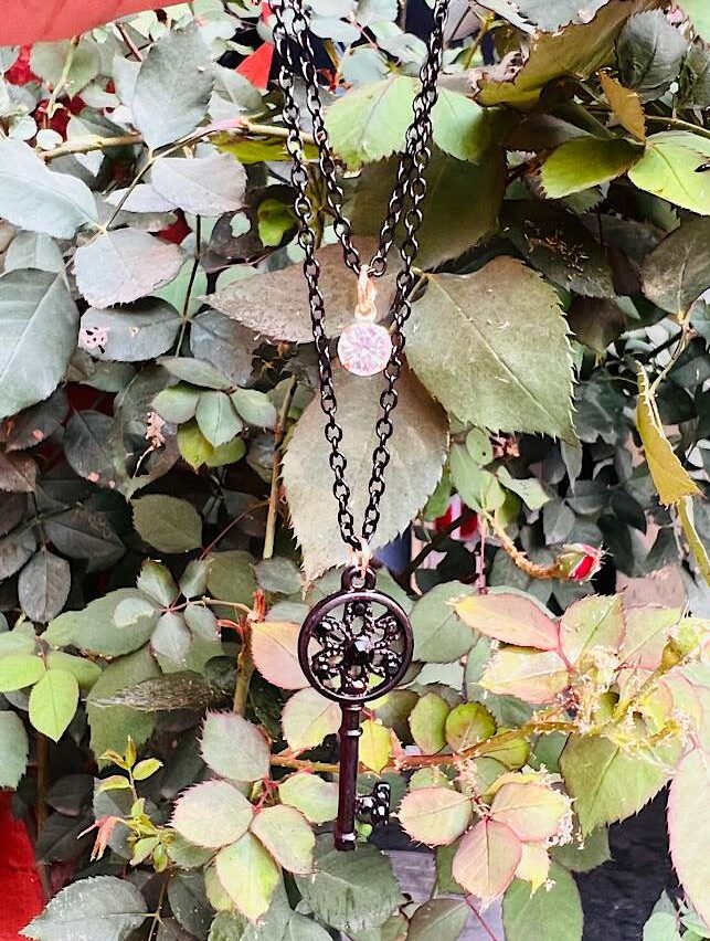 Funky Fashion – Black Key Pendent