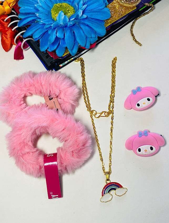 Krazy Hampers – SAANVI Kids Combo Baby Pink