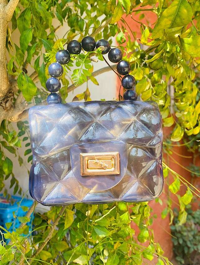 Stylish Bags – Mini Transparent Bag Black