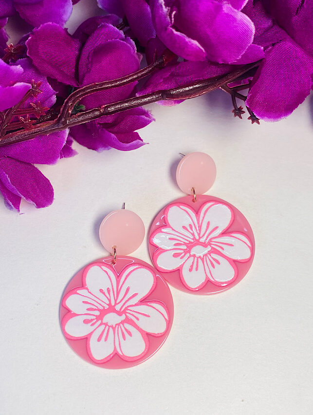 Funky Fashion – Cozy Pink Earings