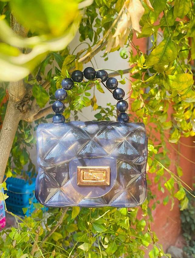 Stylish Bags – Mini Transparent Bag Black