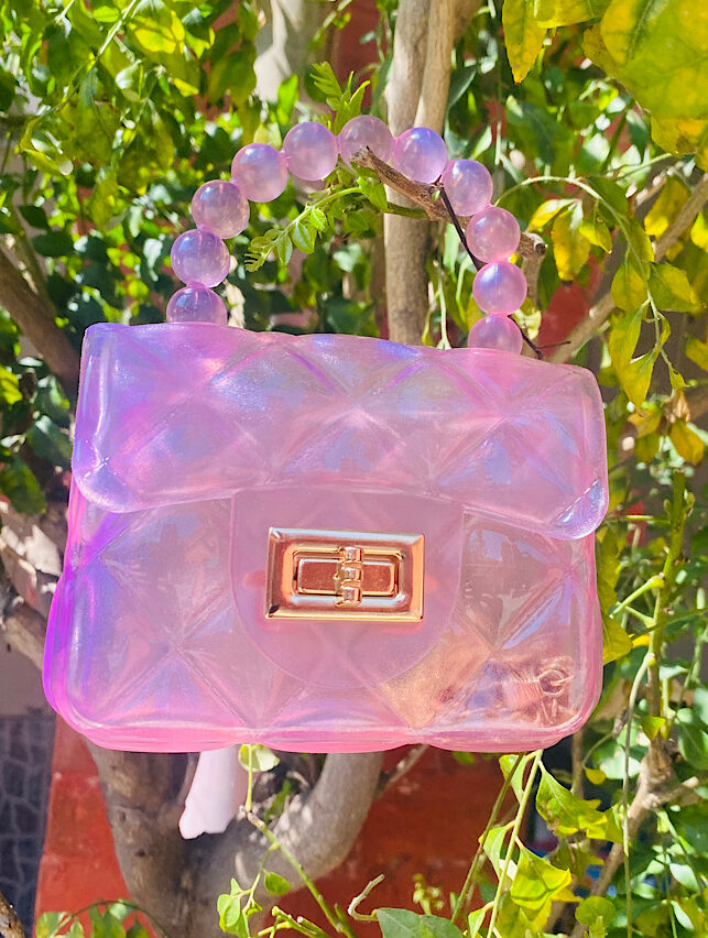 Stylish Bags – Mini Transparent Bag Pink