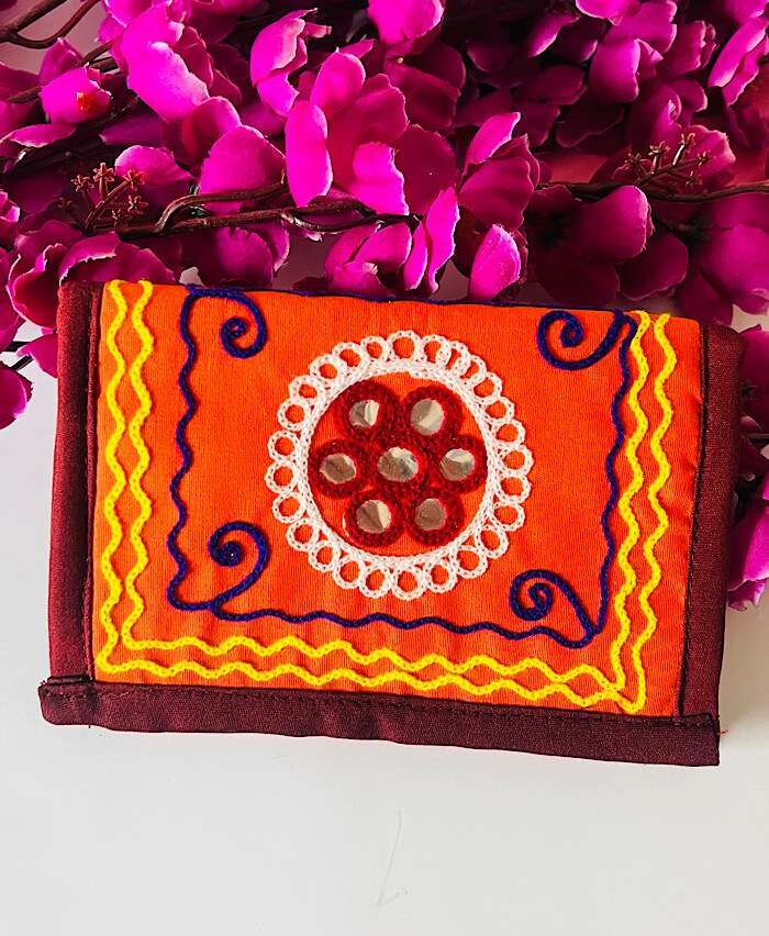 Stylish Bags – Mulicolor Mirror Handmade Purse