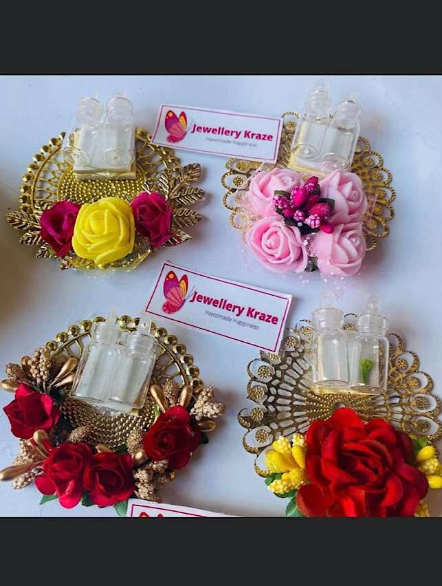 Mini Gold Tilak Platters