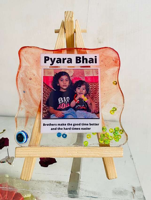 Resin Photo Frame – Rakhi Gifts