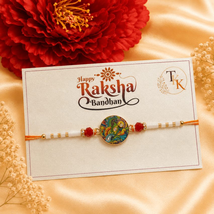 Paisley Swirl Rakhi