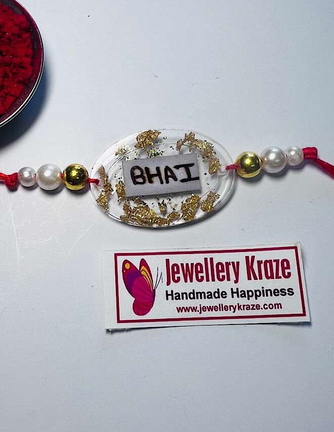 Resin Frame Rakhi