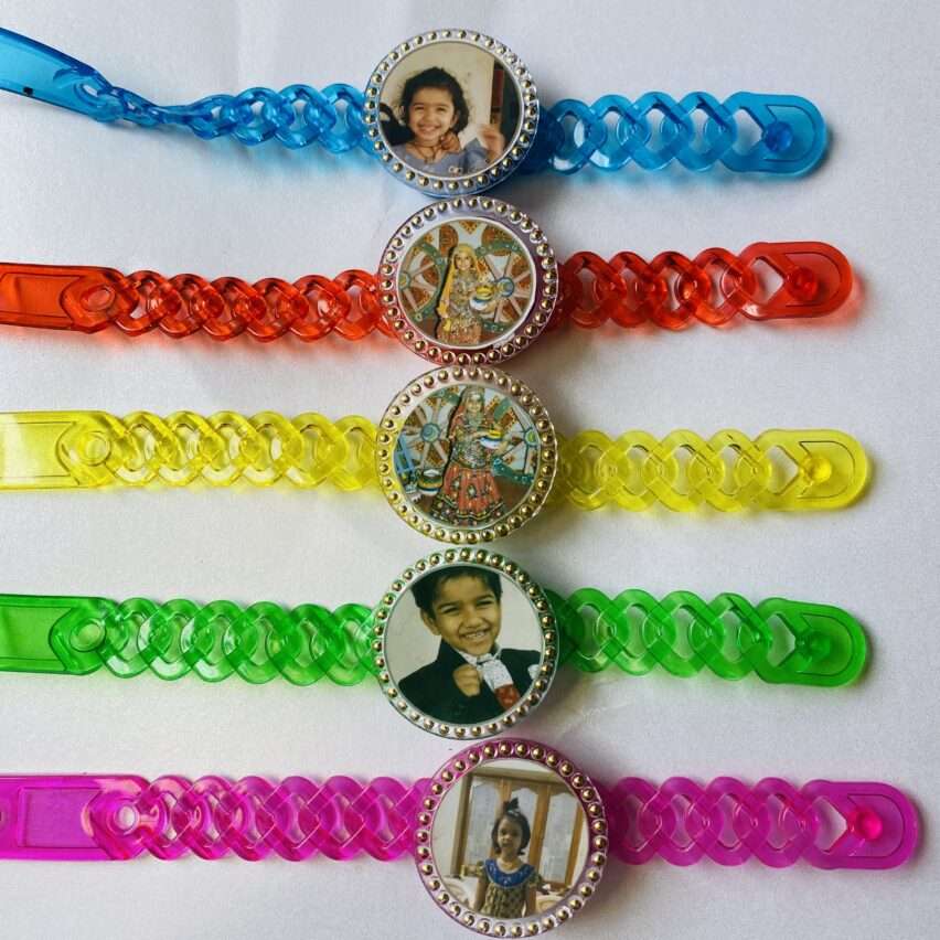 Kids Customized Picture Led Rakhi