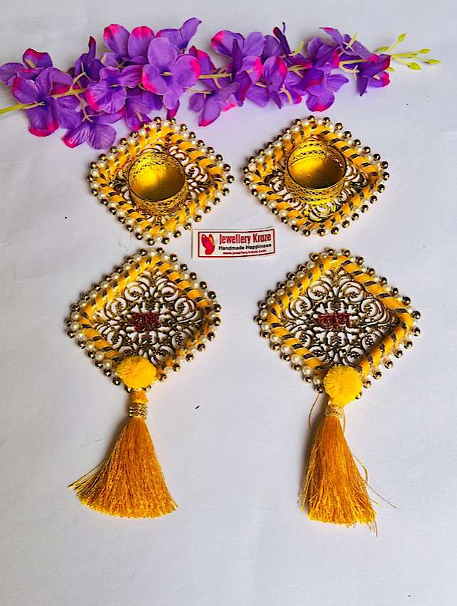 SQ Yellow Diya n Subh Labh – Combo