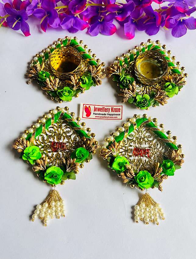 Green SQ Diya n Subh Labh – Combo