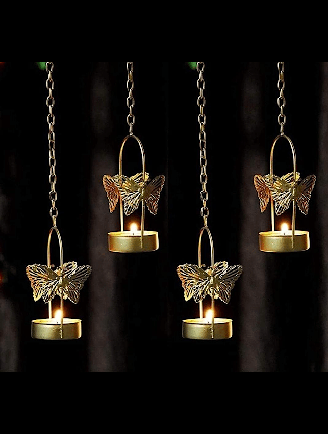 Butterfly T- Lights Holder – Set of 4