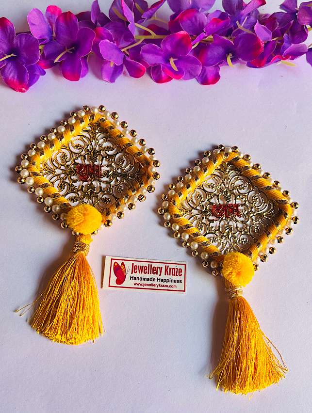Tassel Subh Labh – 1 Pair