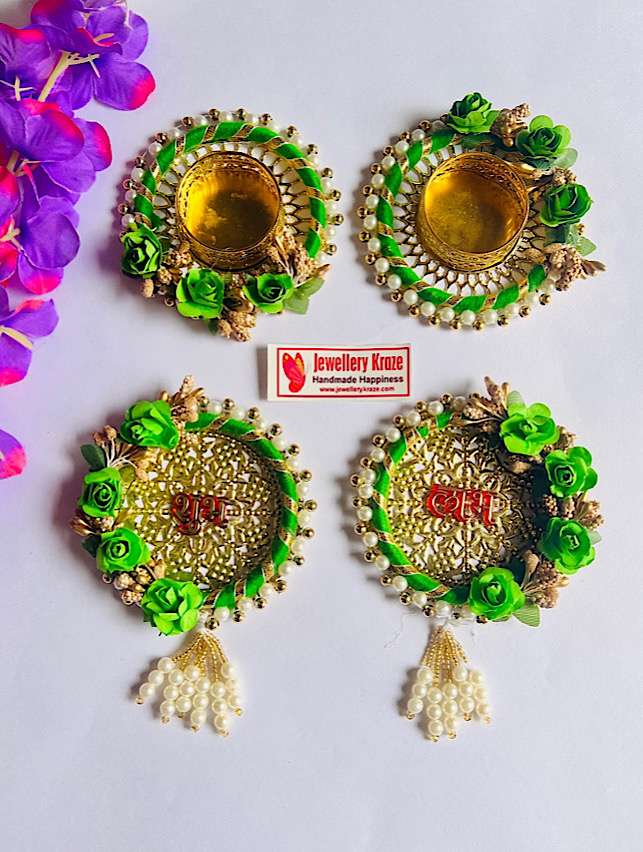 Green Diya n Subh Labh – Combo