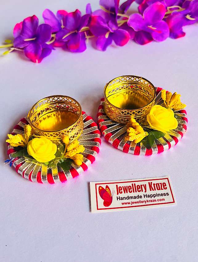 Pink n Yellow Gotta T-Light – 1 Pair