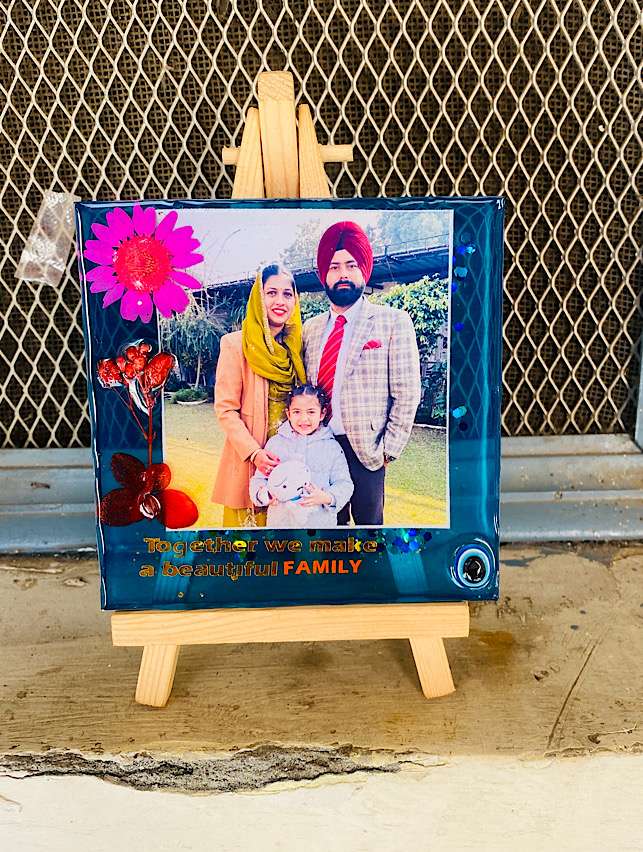 Square Resin Frame