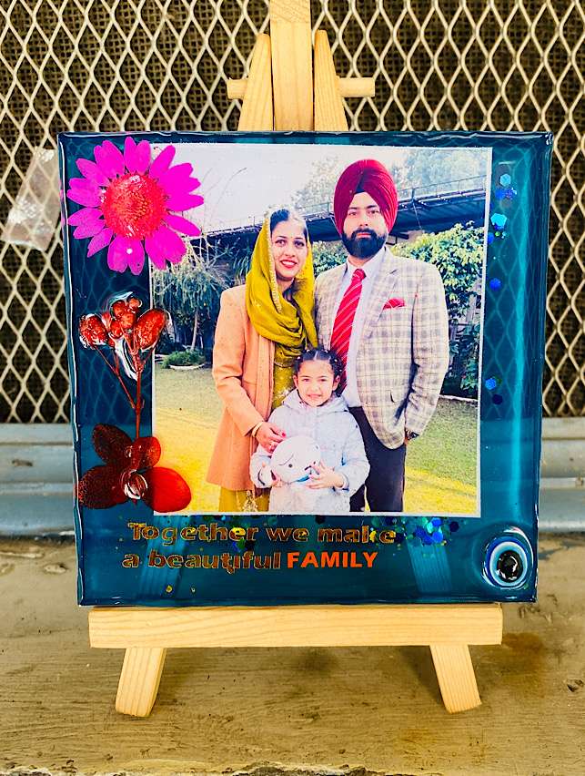 Square Resin Frame