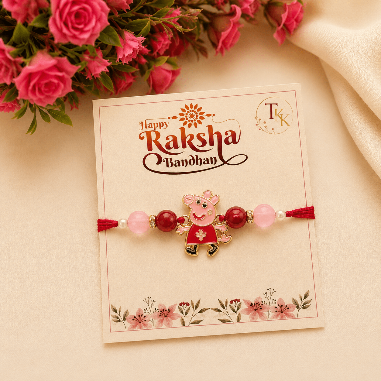 Peppa Pig Kids Rakhi