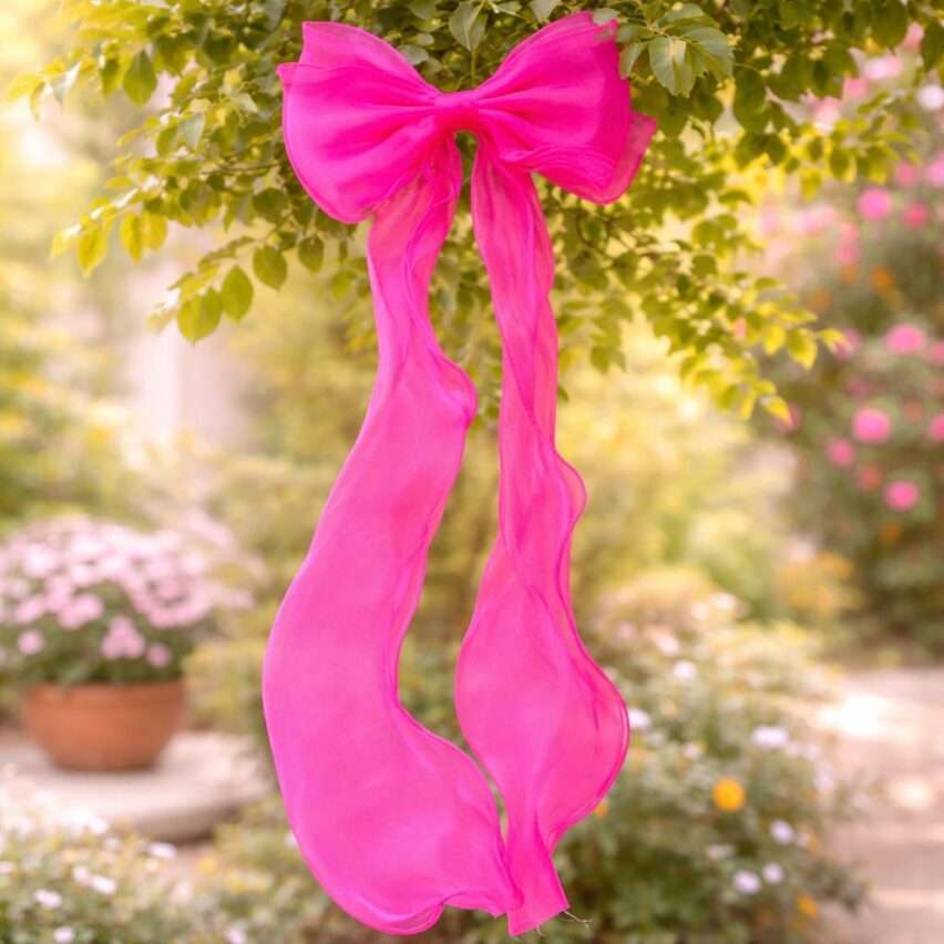 Organza Blush Belle Bow