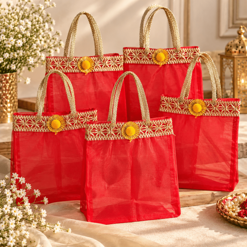 Rivaayat Organza Gift Bags ✨
