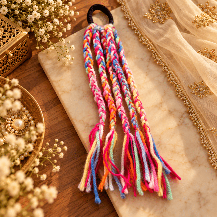 Rainbow Boho Braids